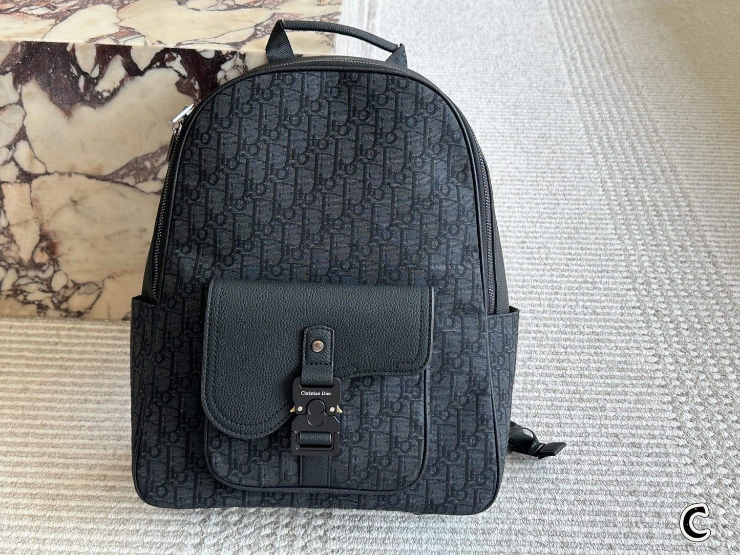 All-over Buckle Backpack