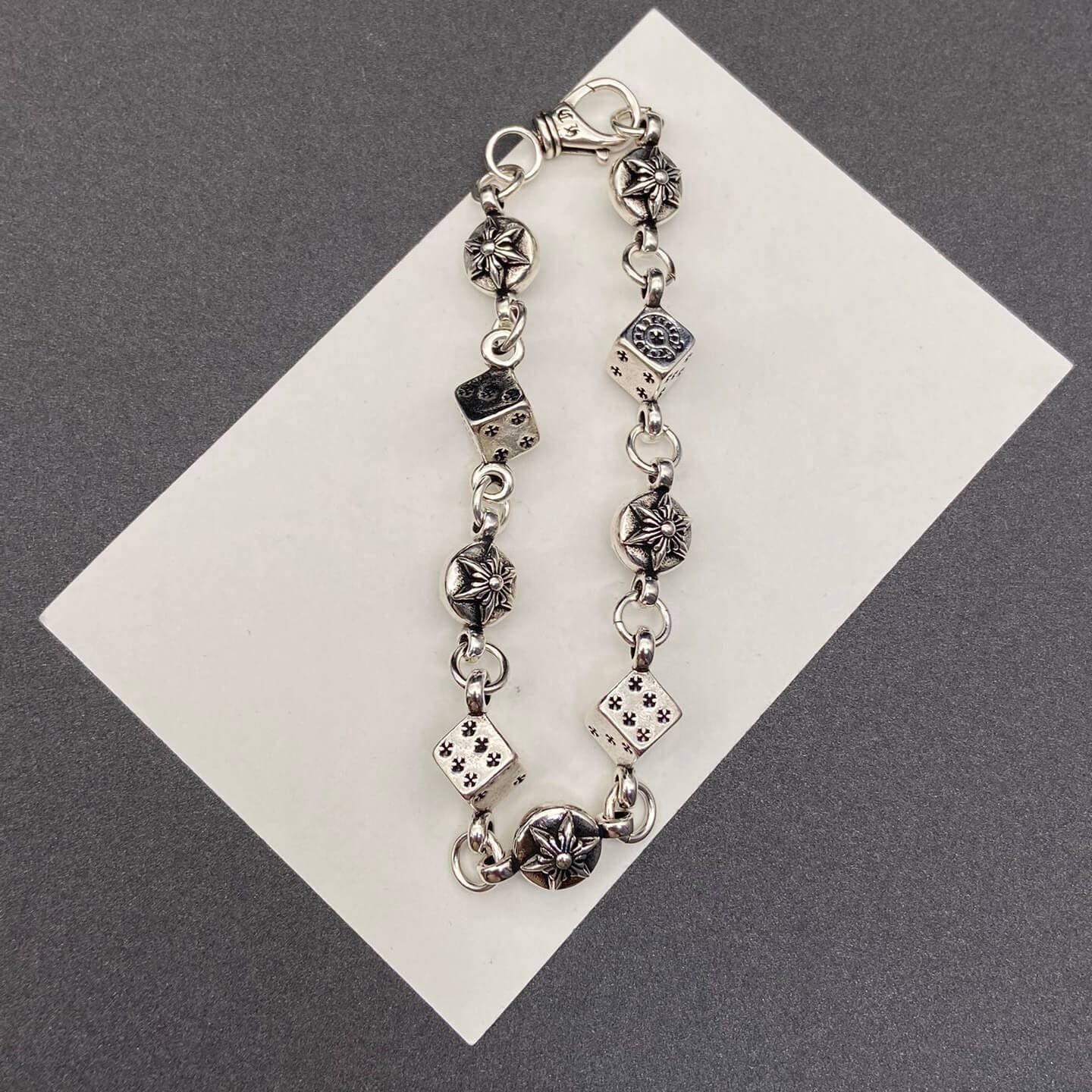 Trendy Dice Hexagram Bracelet