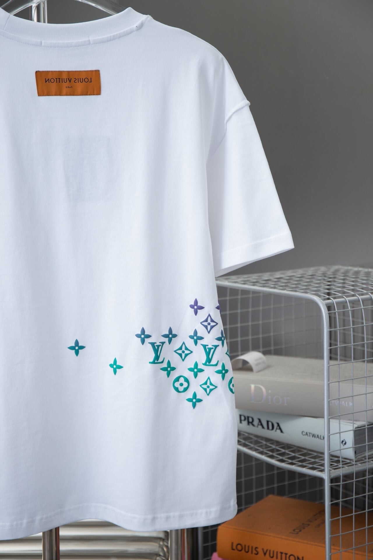 T-shirt imprimé dégradé presbyte