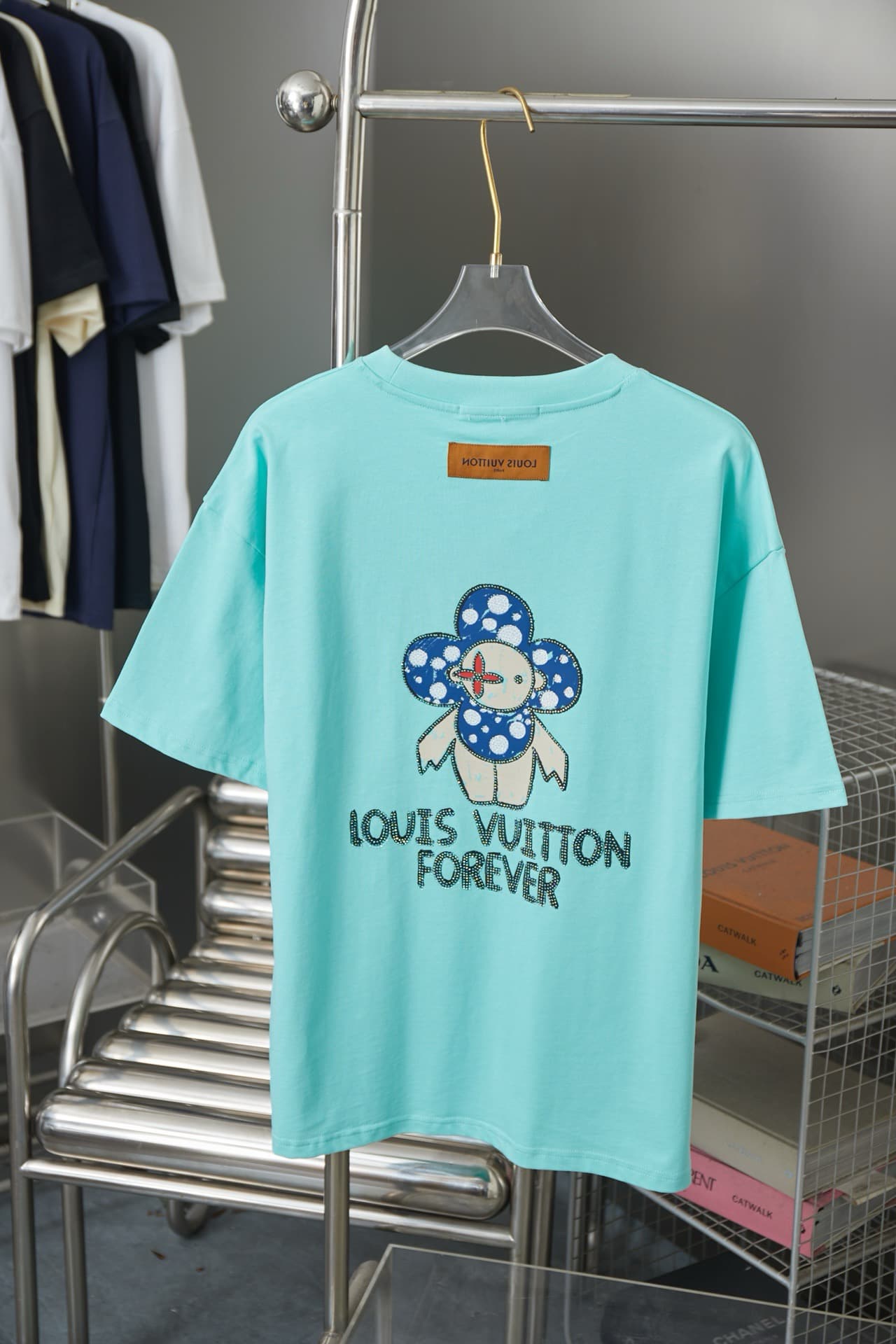 Classic Doll & Sunflower Rhinestone T-Shirt