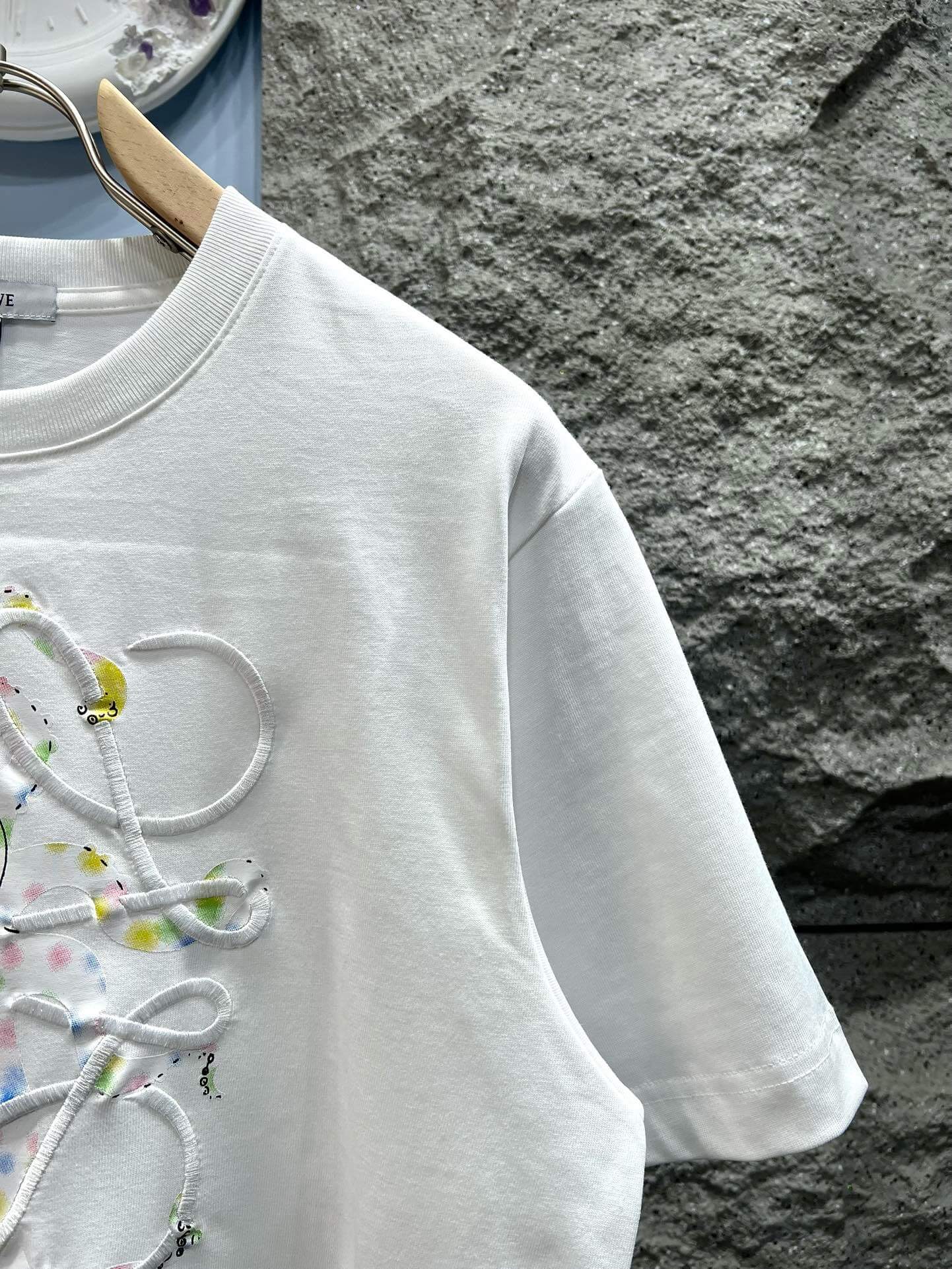 T-shirt brodé poulpe