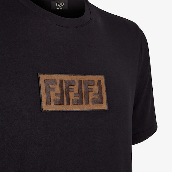 T-shirt imprimé marron