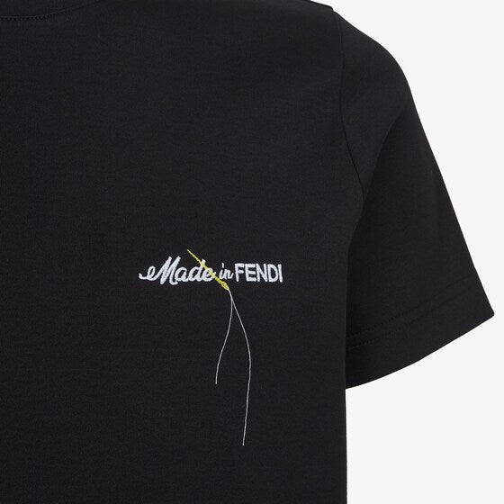 Weißes T-Shirt mit Buchstaben-Print