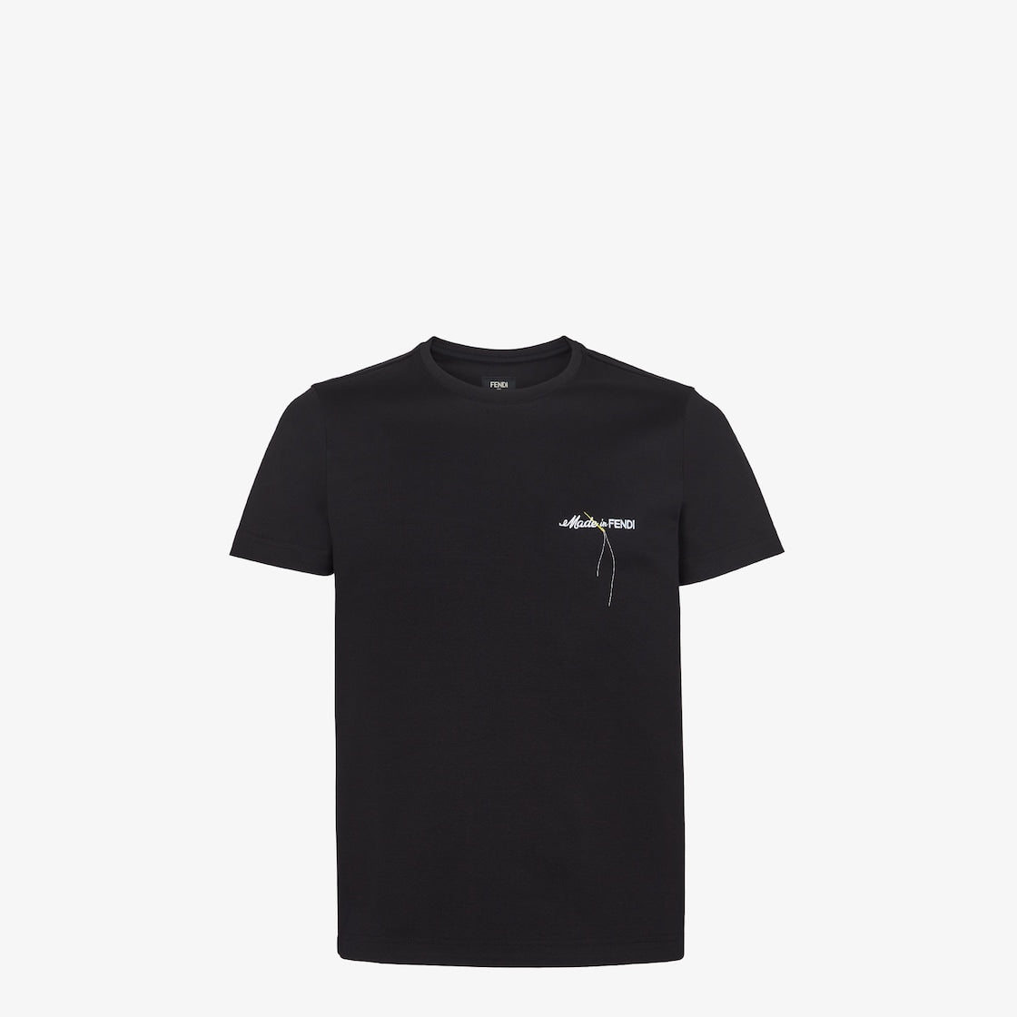 Weißes T-Shirt mit Buchstaben-Print