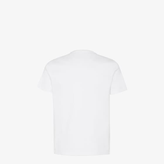 Weißes T-Shirt mit Buchstaben-Print