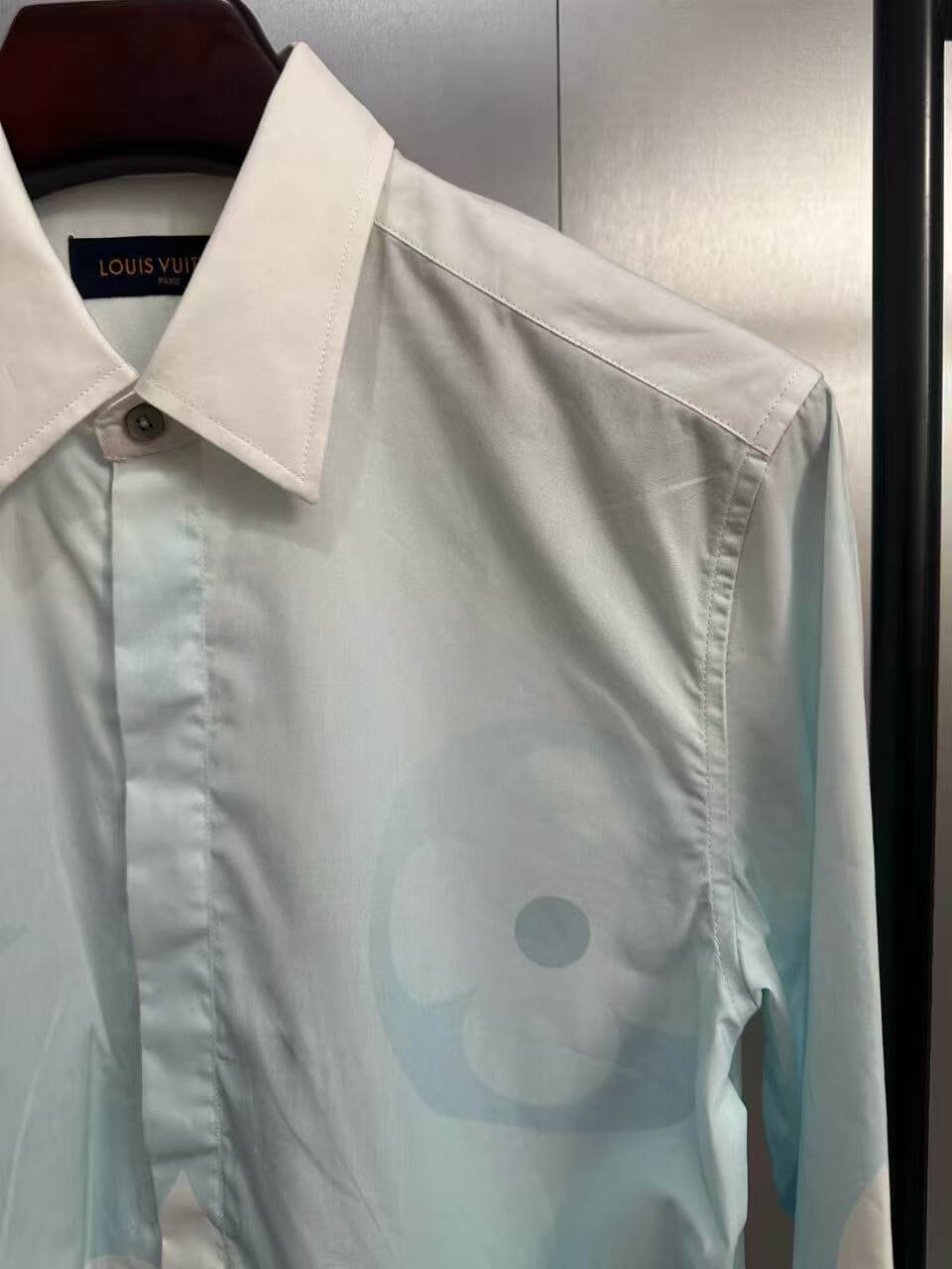 Teal Button-Up Long Sleeve Shirt