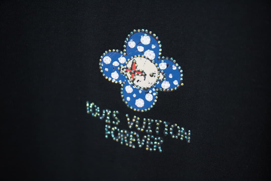 Classic Doll & Sunflower Rhinestone T-Shirt