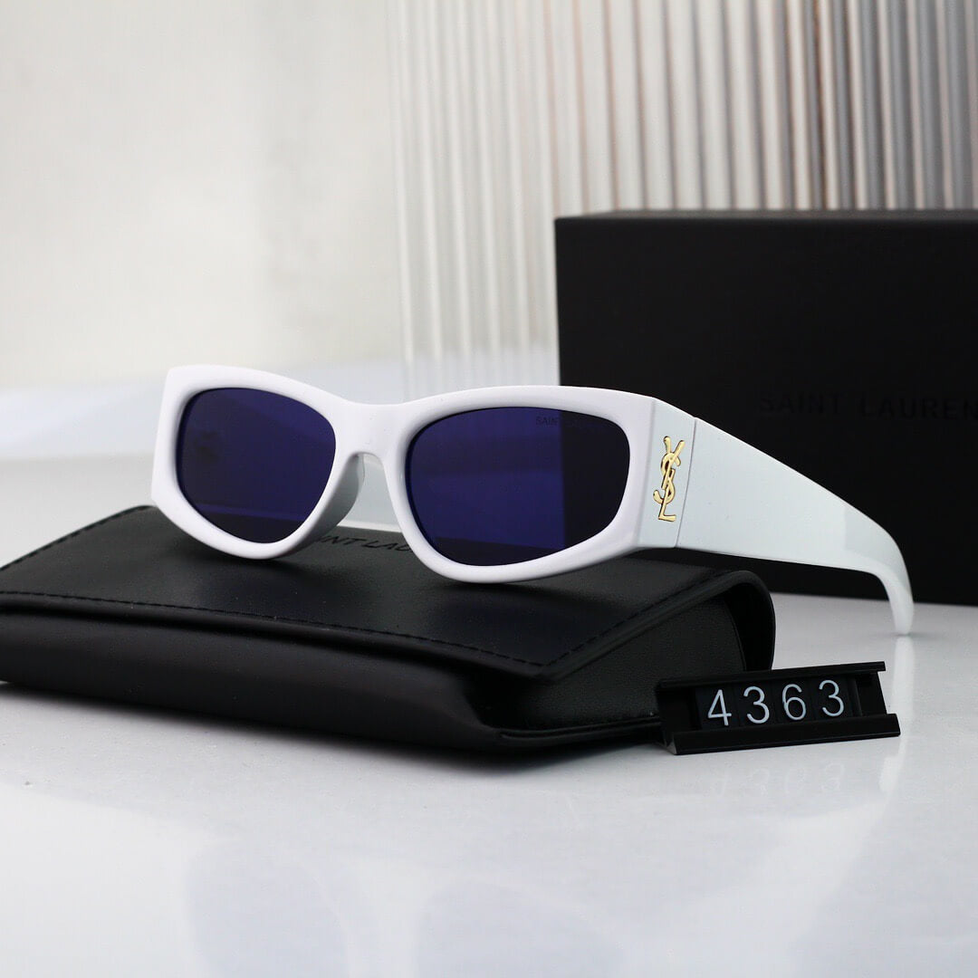 Lunettes de soleil carrées œil de chat modernes et élégantes