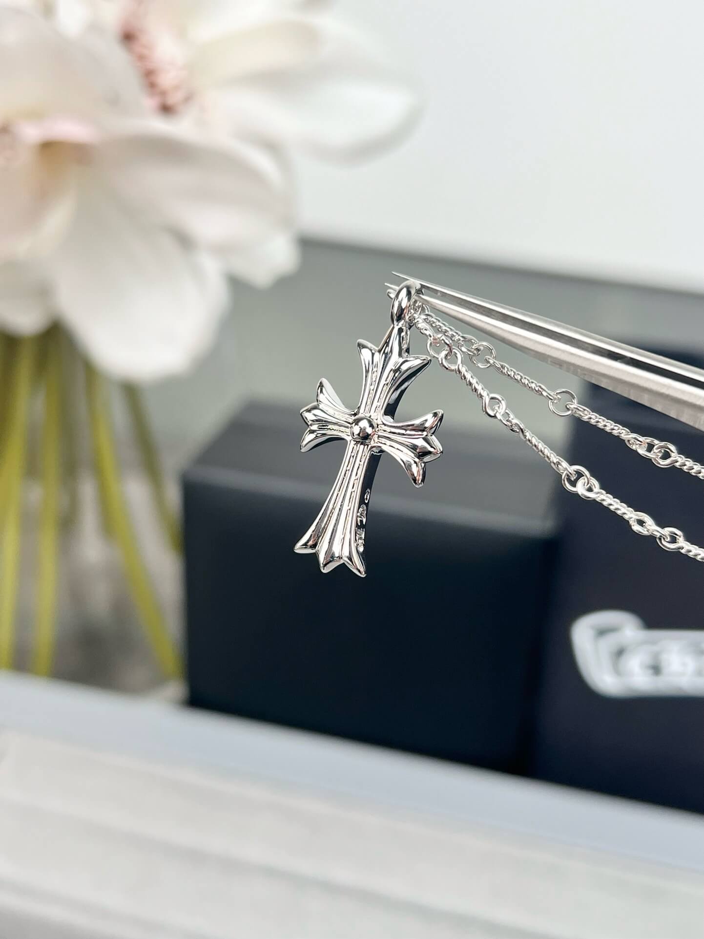 Cross Diamond Necklace