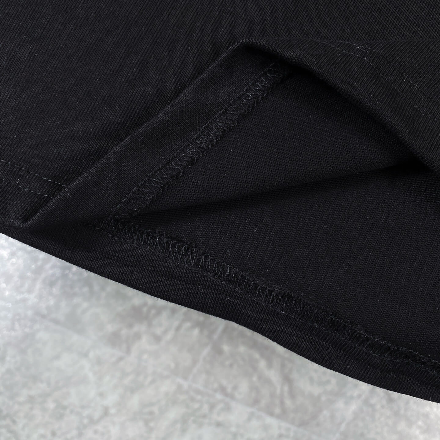 T-shirt classique avec patch monogramme