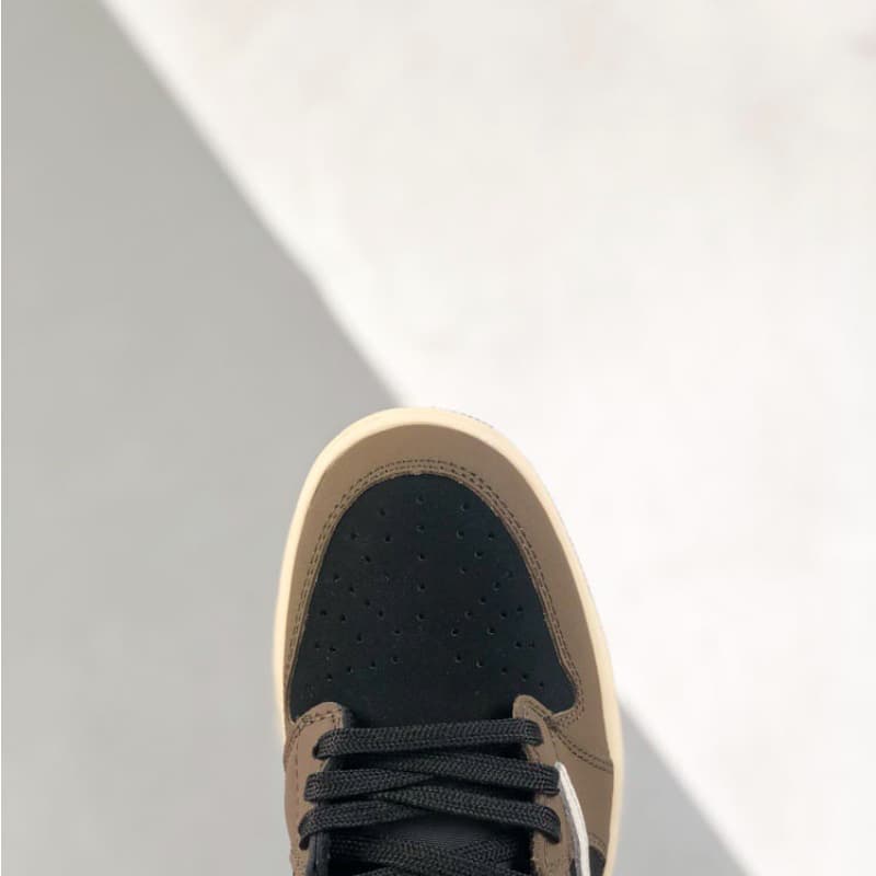 Baskets basses marron