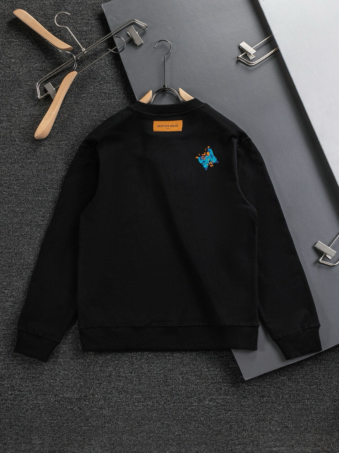 Butterfly Embroidered Sweatshirt