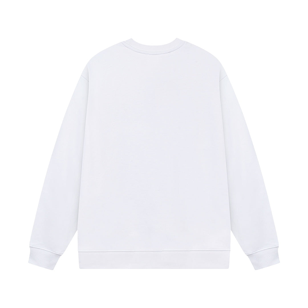 Sweat-shirt à imprimé lettre
