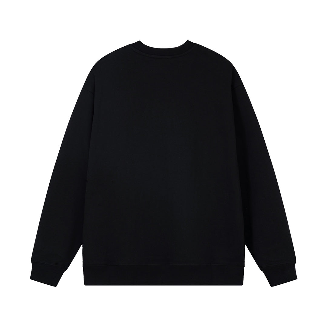 Sweat-shirt à imprimé lettre