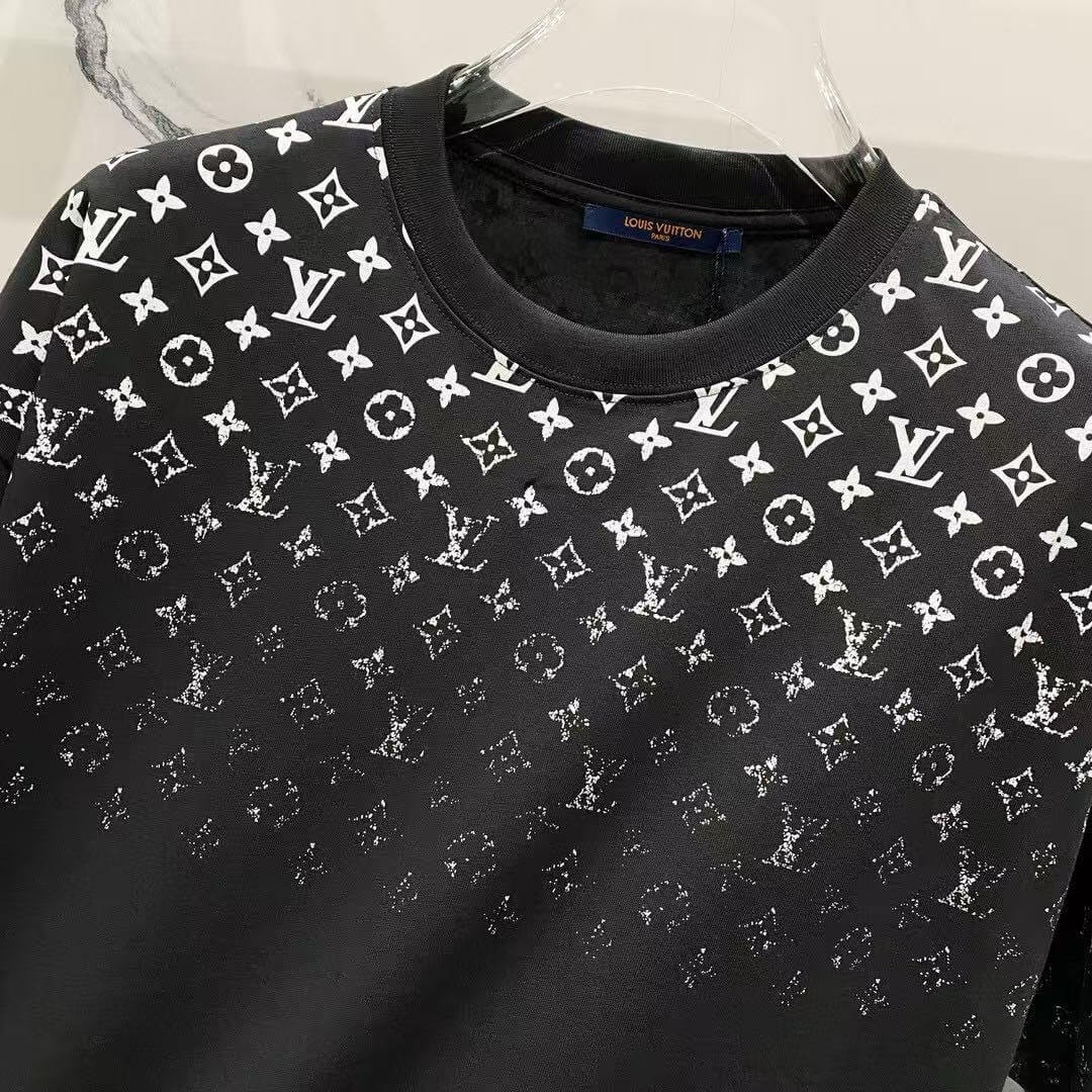 Nouveau t-shirt à imprimé dégradé