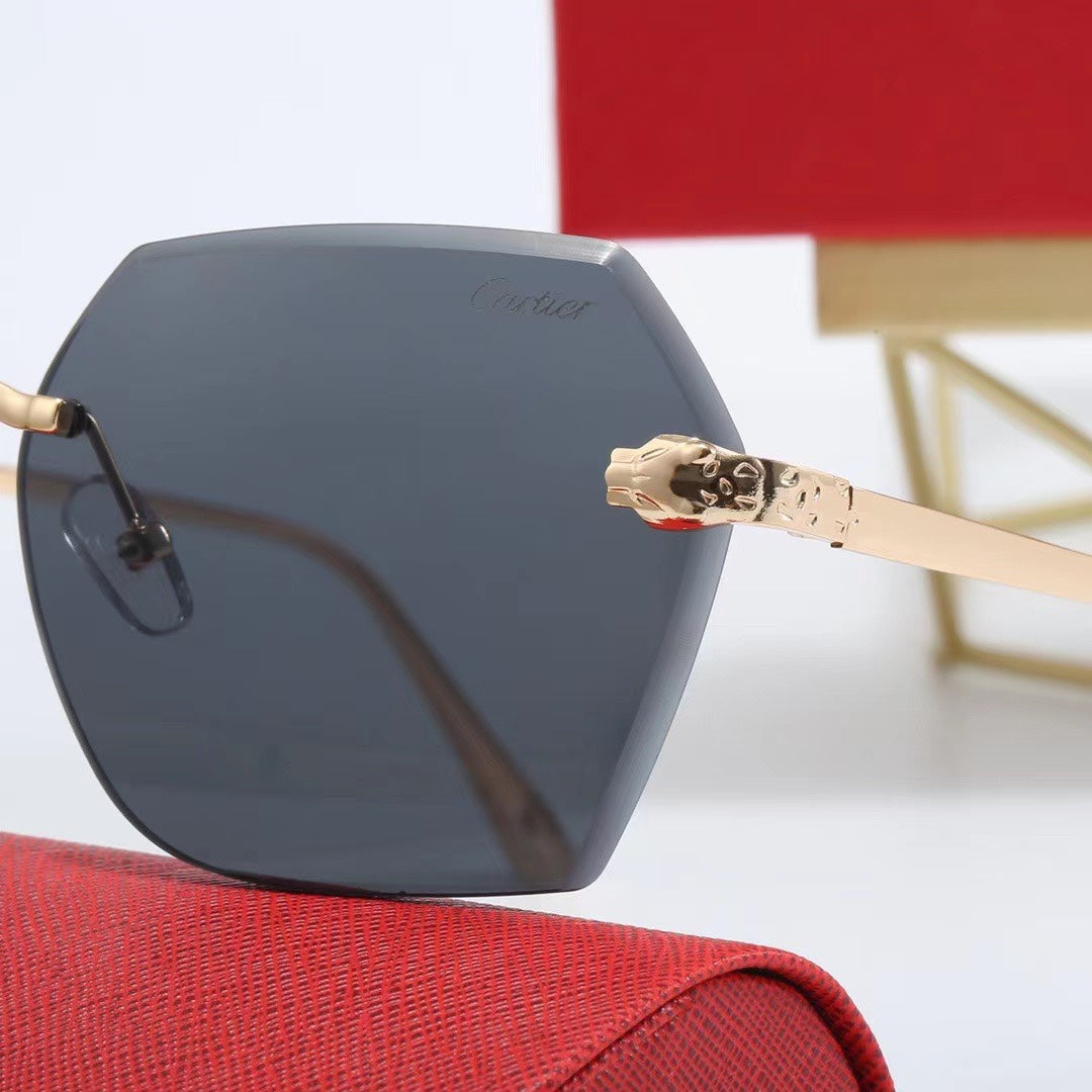 Lunettes de soleil sans monture