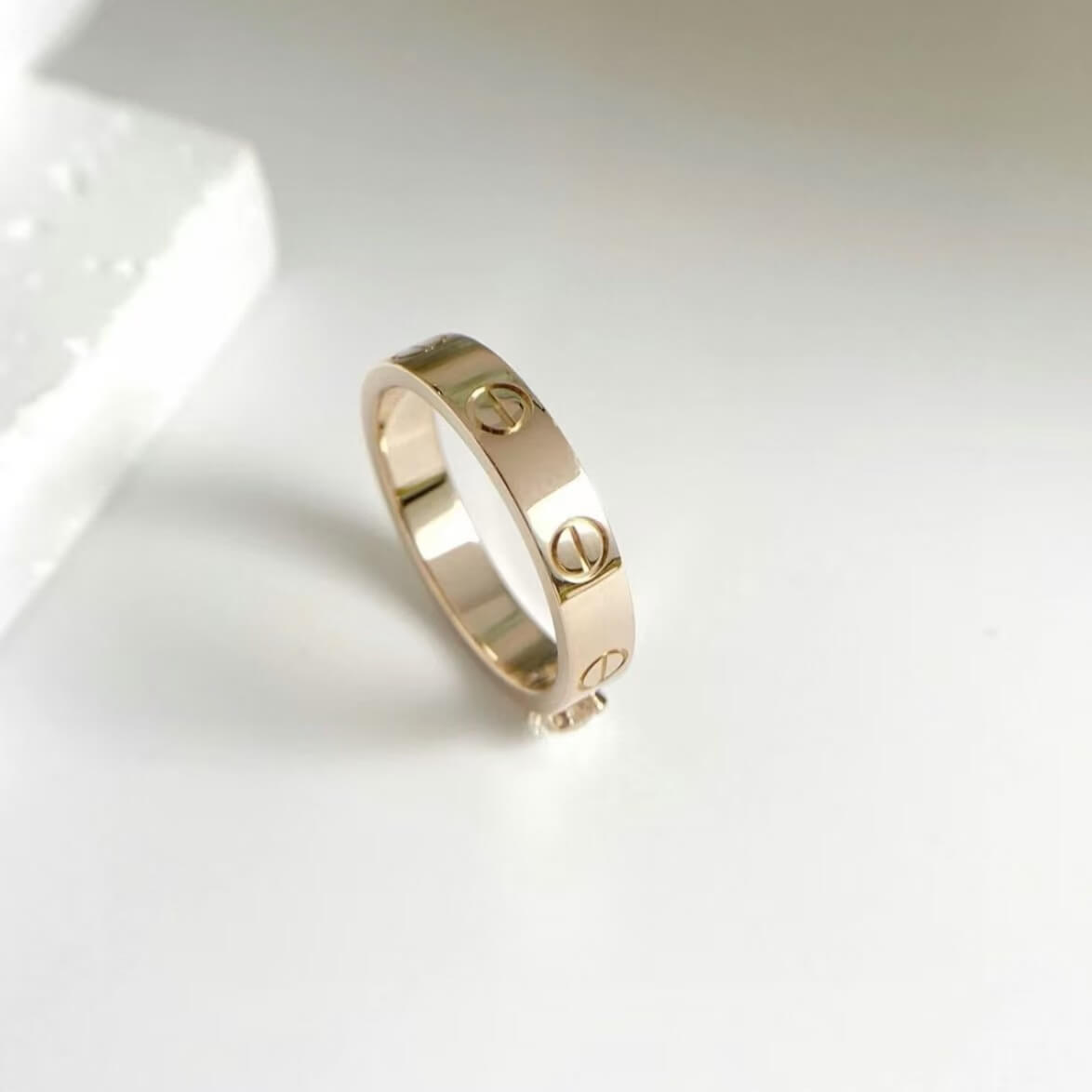 Classic Slim Shank Solitaire Diamond Ring