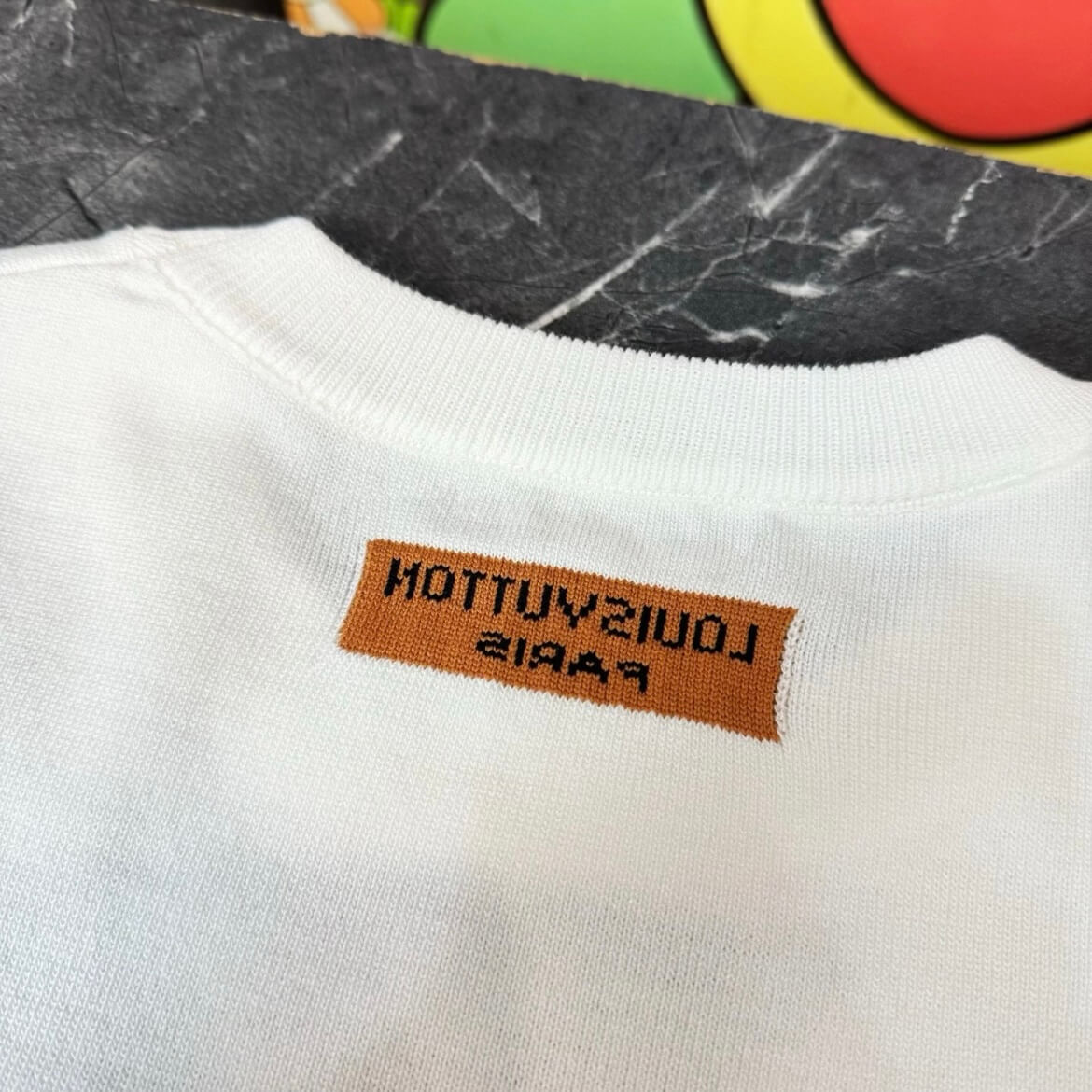 Cartoon Graphic Knit T-Shirt