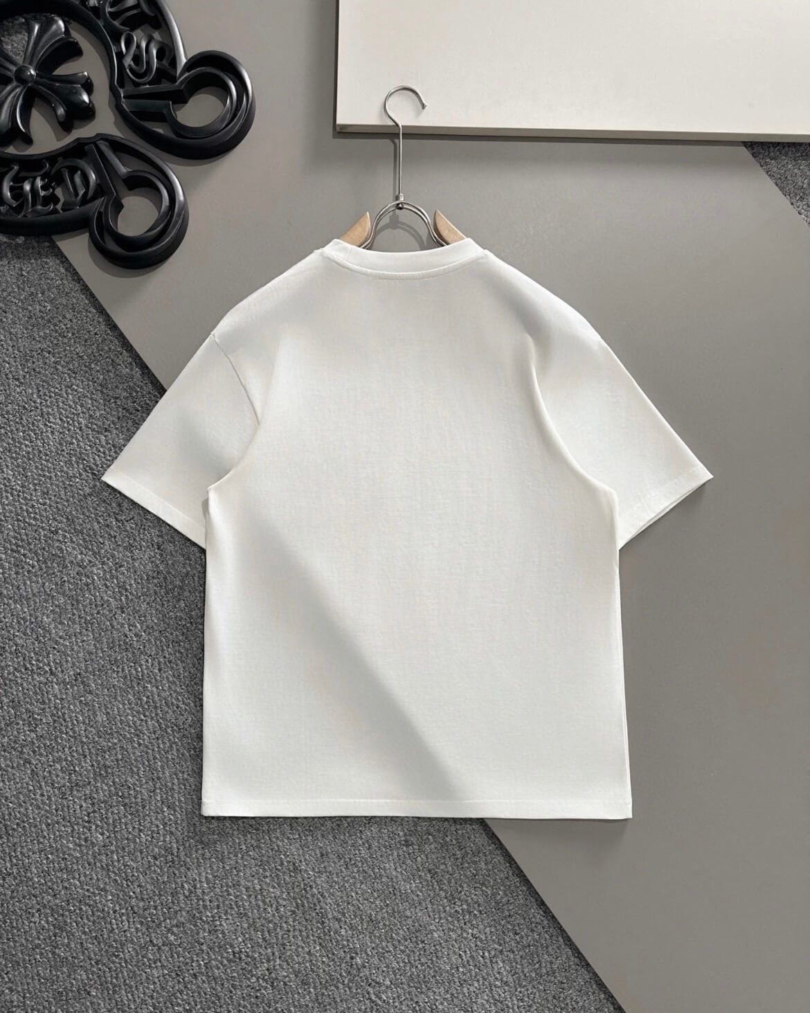 Letter Tassel Embroidered T-Shirt