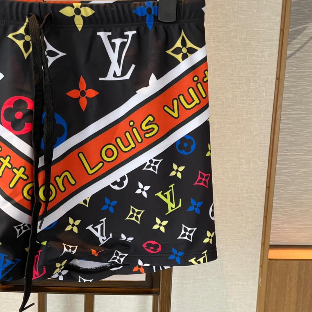 Colorful Jacquard Swim Trunks