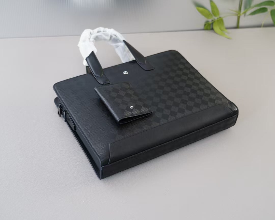 Checkered Rhombus Handbag