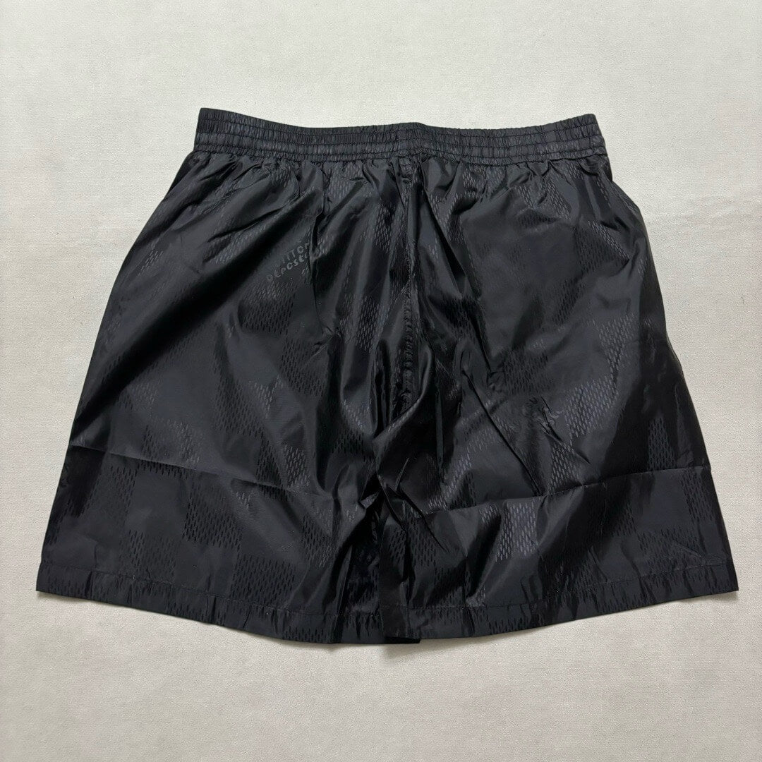 Checkerboard Design Swim Trunks