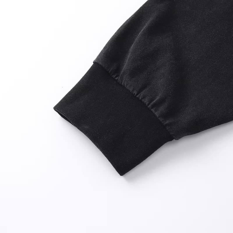 Vintage Double-B Letter Print Long Sleeve