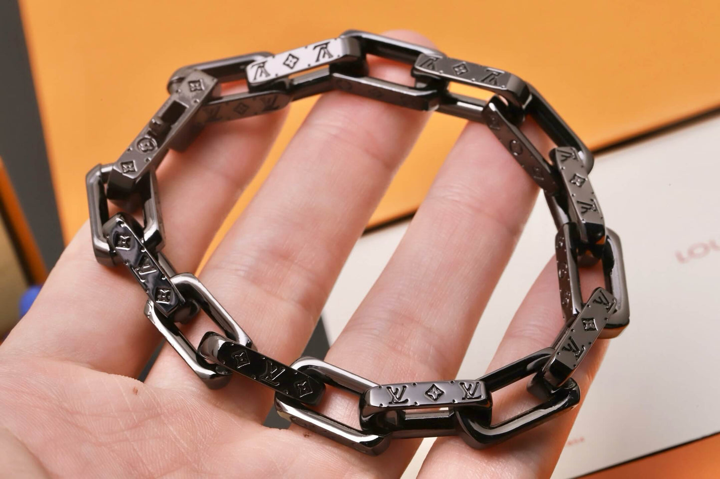Black Titanium Steel Bangle