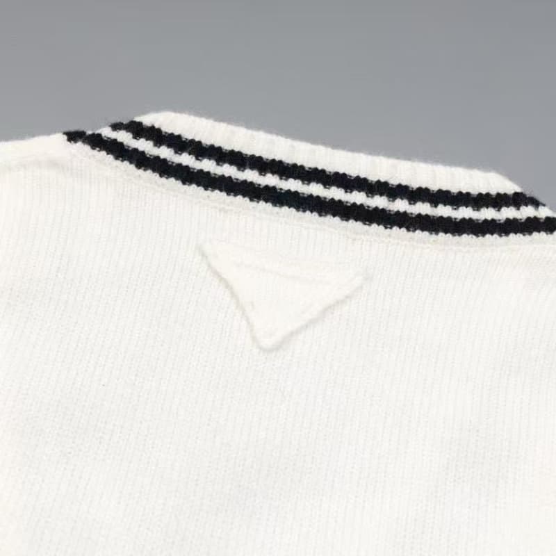 Patchwork Knitted Wool Cardigan Jacket
