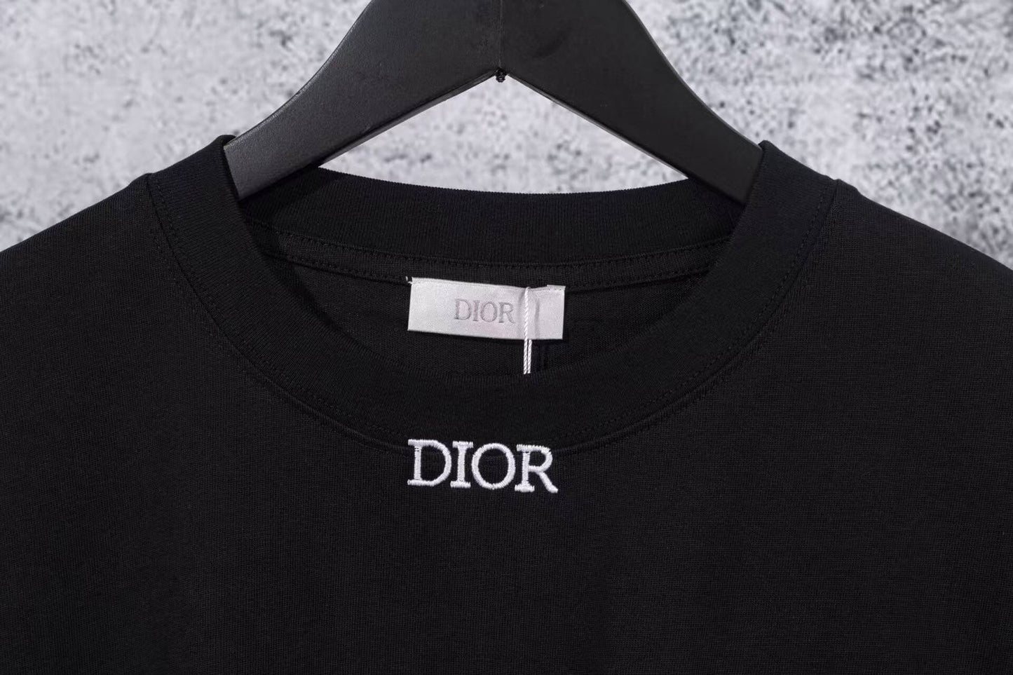 Pocket All-Over Embroidered T-Shirt