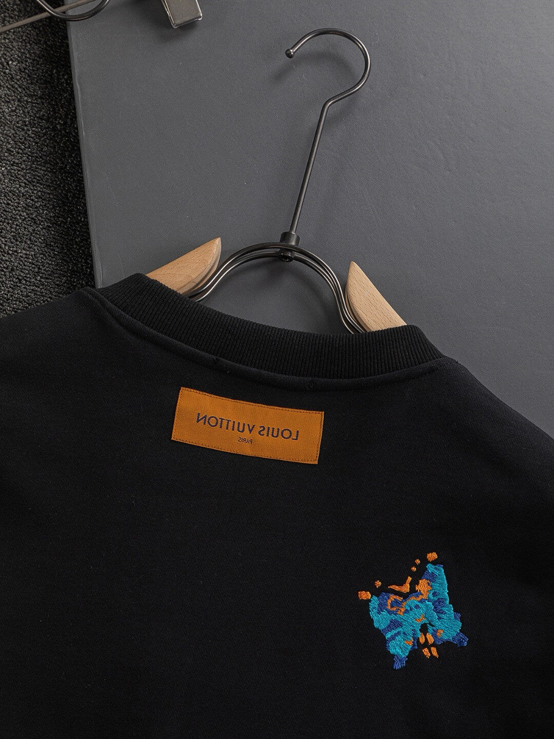 Butterfly Embroidered Sweatshirt