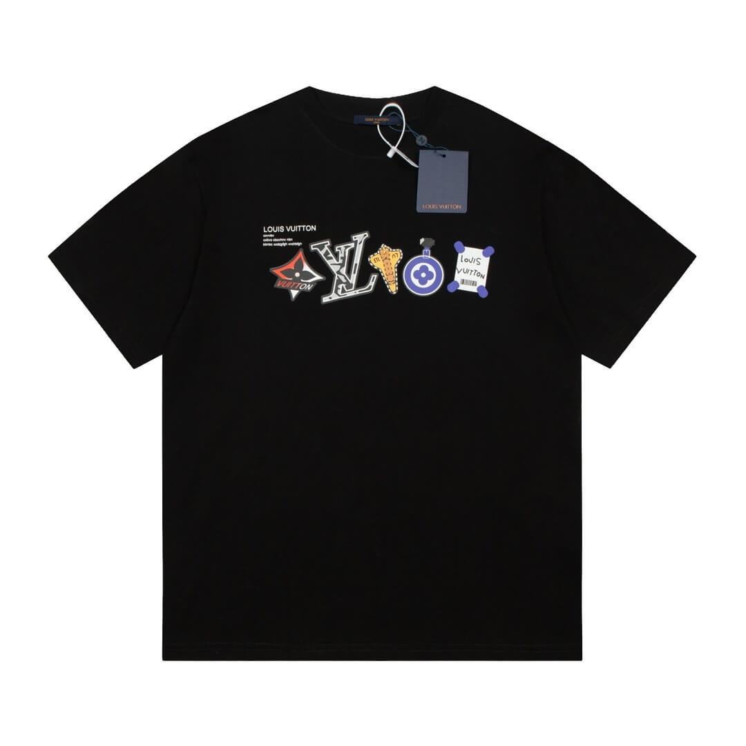 T-shirt imprimé classique coloré