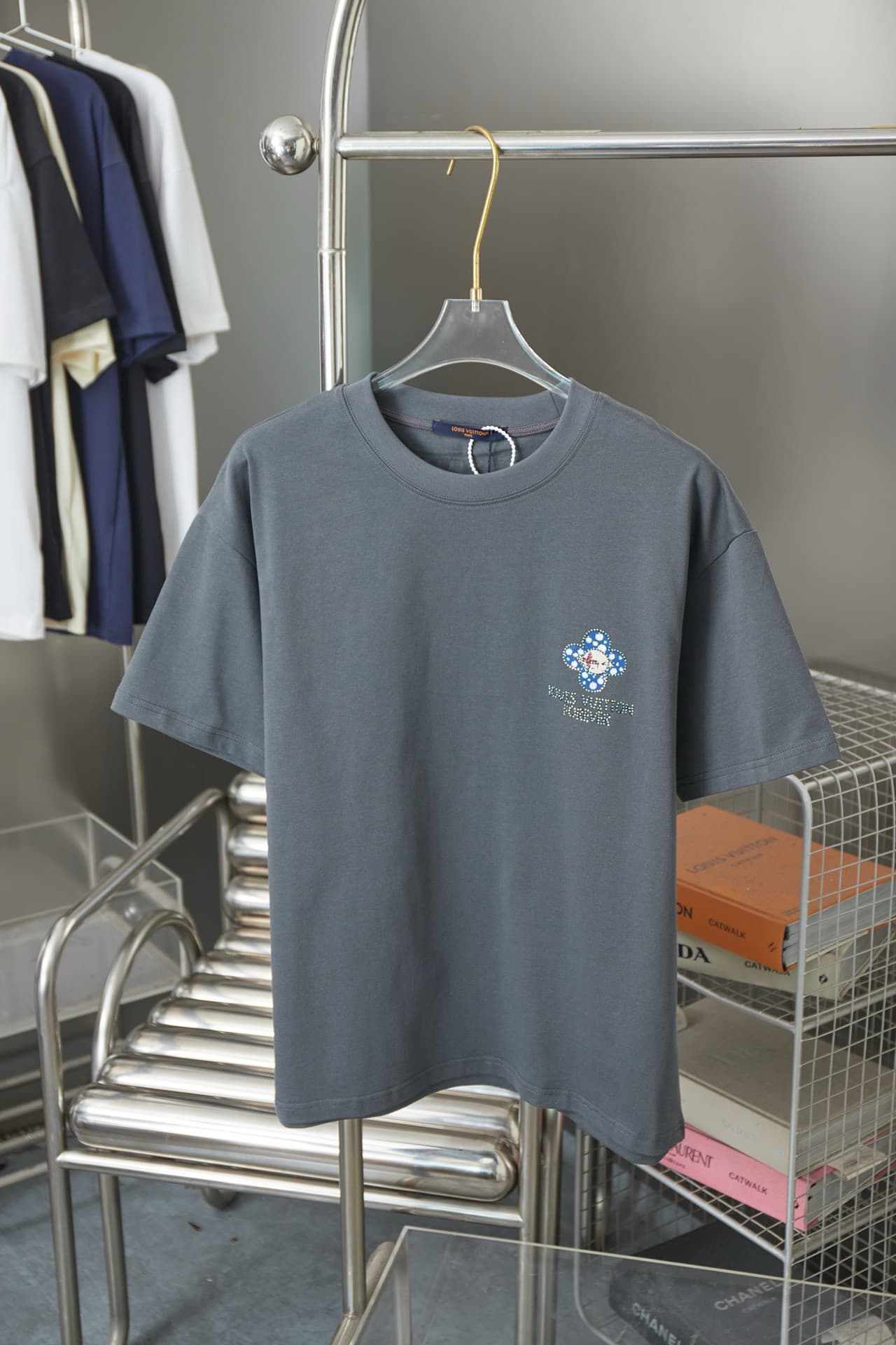 Classic Doll & Sunflower Rhinestone T-Shirt