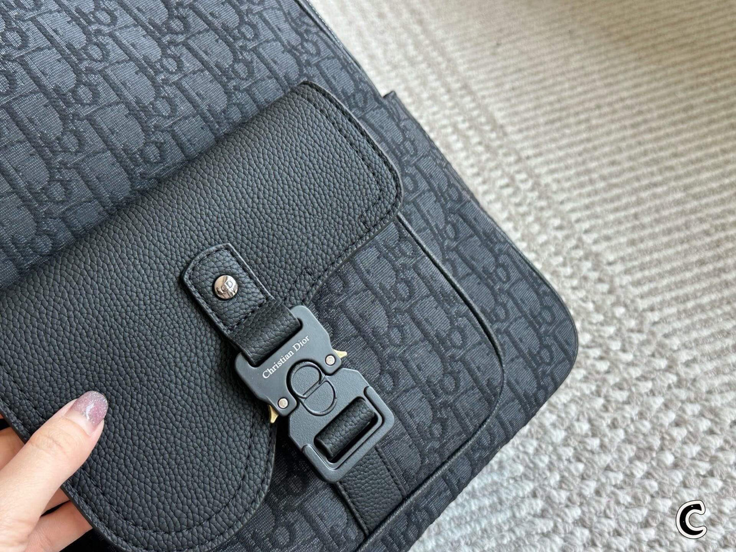 All-over Buckle Backpack