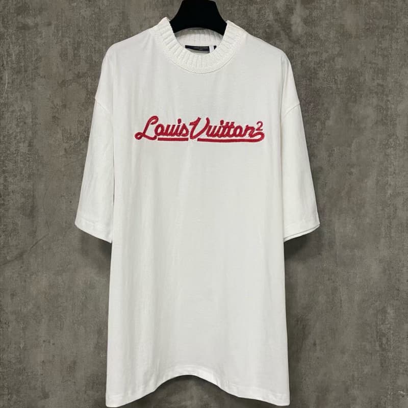 2025 New Knit Embroidery T-Shirt