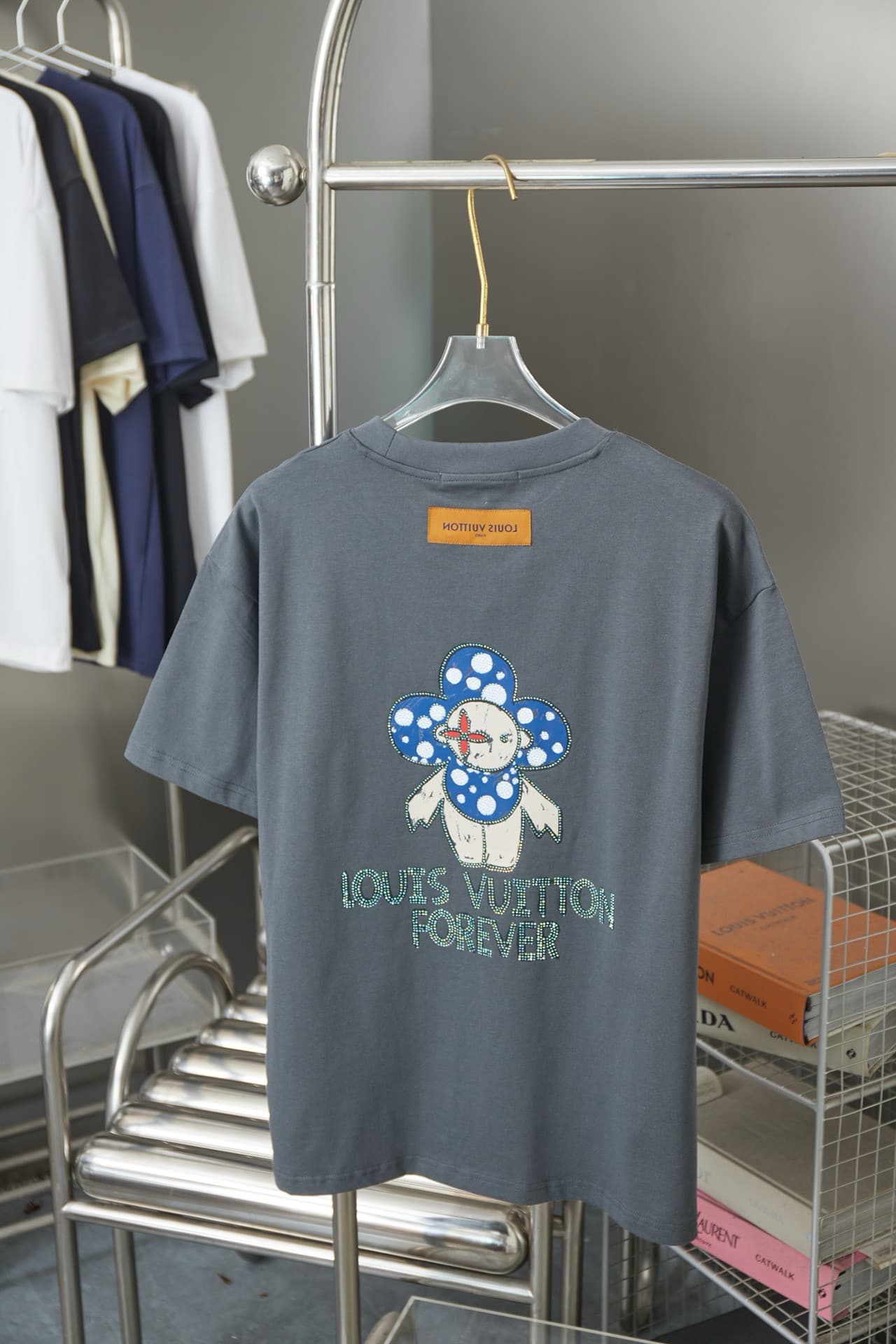 Classic Doll & Sunflower Rhinestone T-Shirt