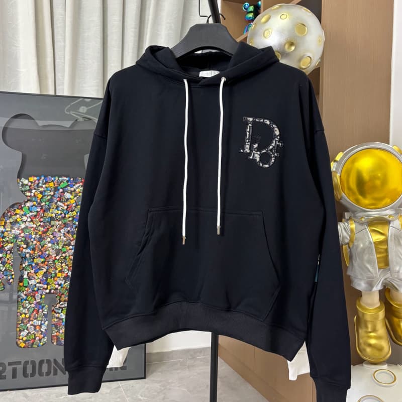 Bee Patch Embroidery 3D Embossed Hoodie
