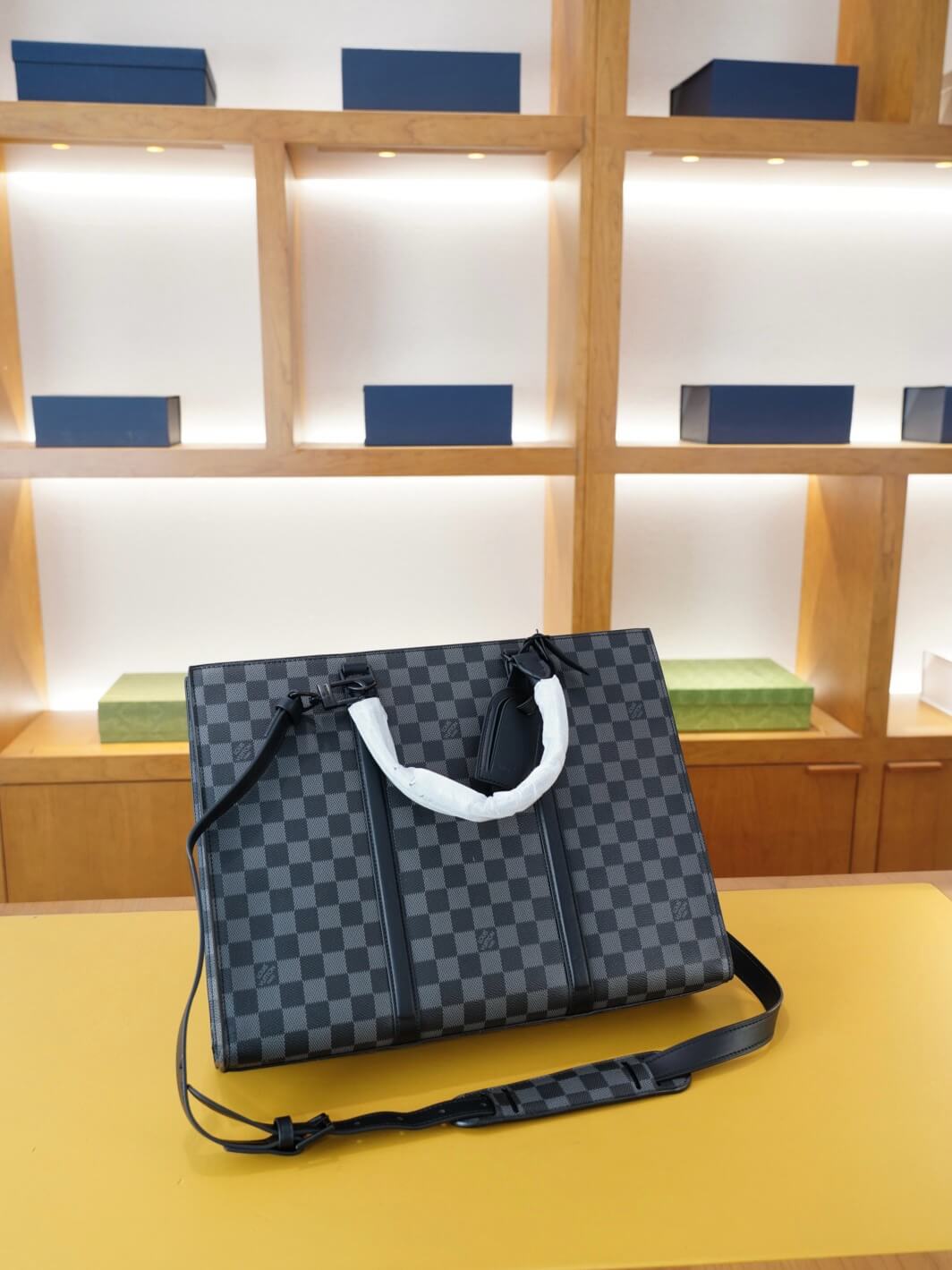 Plaid Design Handbag