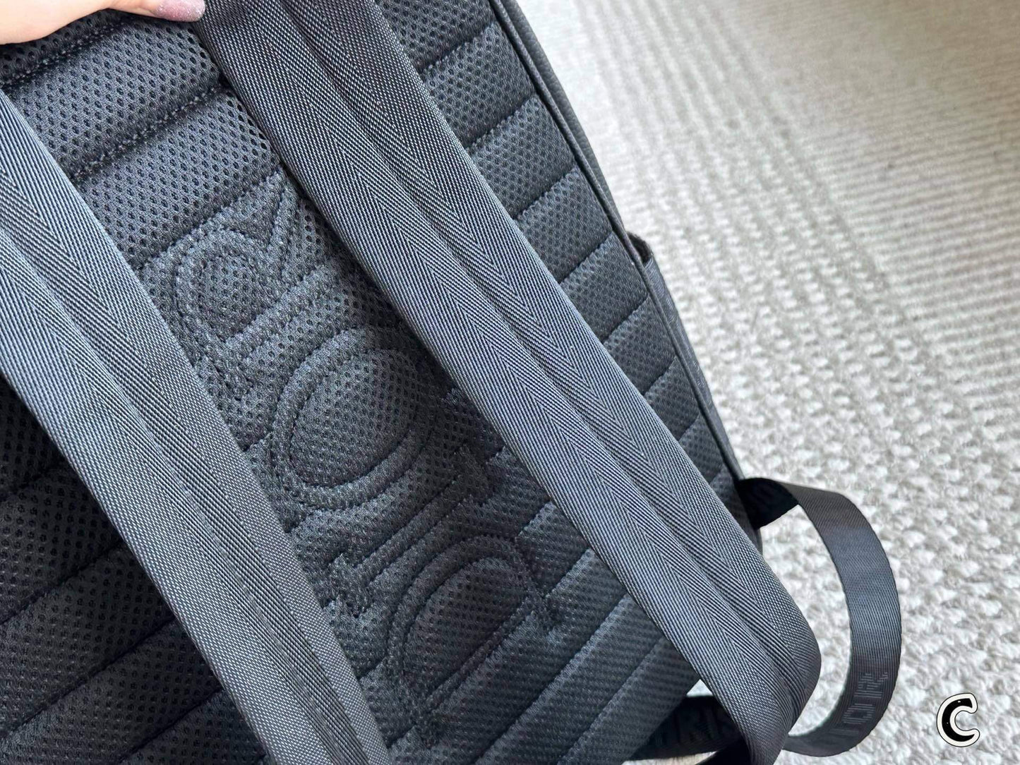 All-over Buckle Backpack