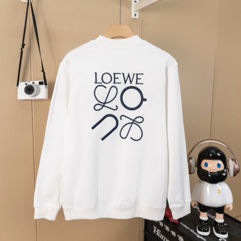 Classic Front and Back Embroidery Sweatshirt