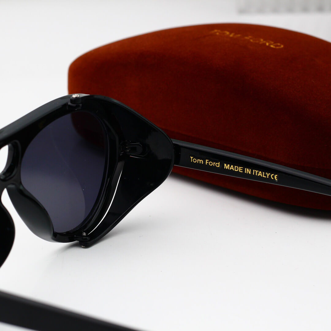 Lunettes de soleil personnalisées à monture creuse surdimensionnée