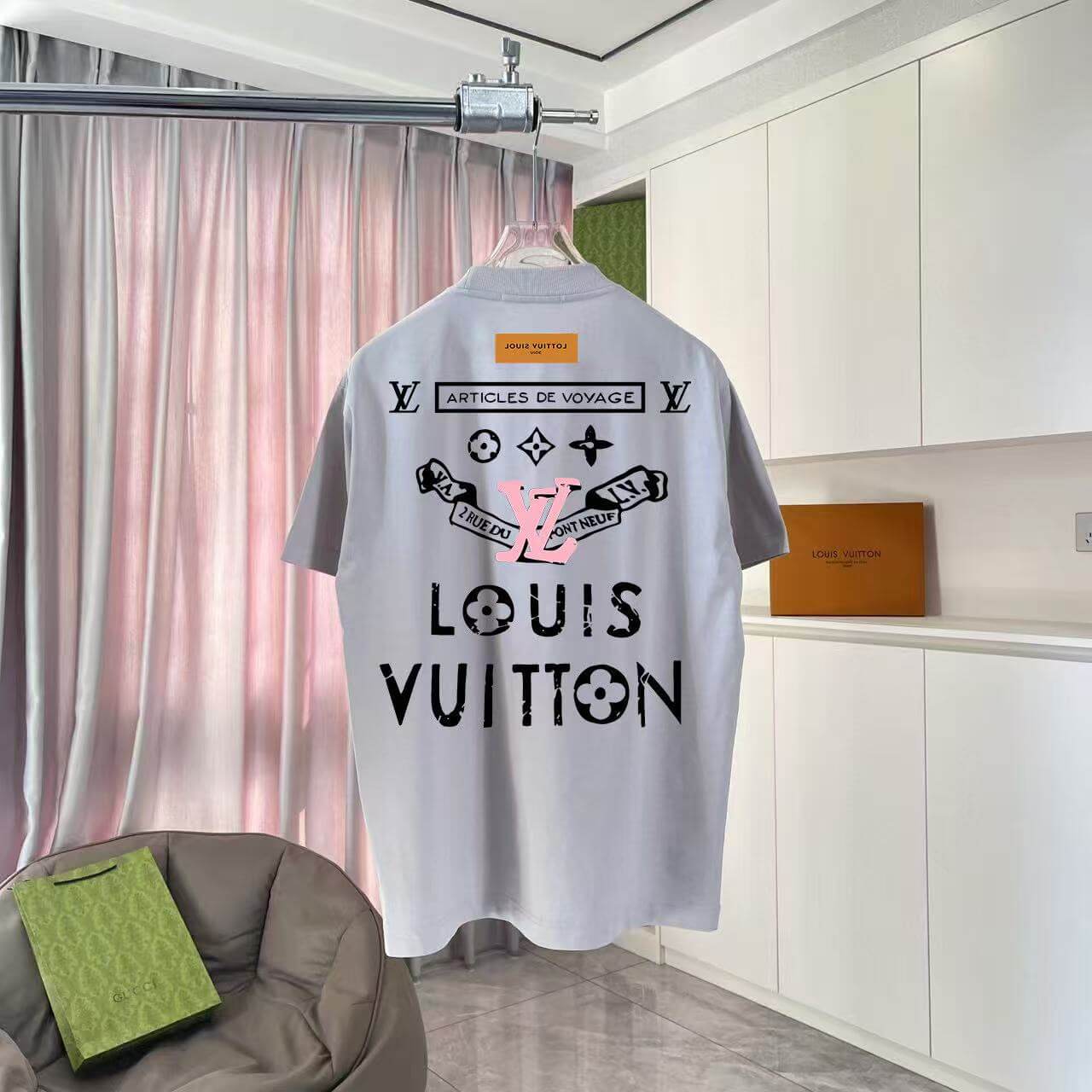 Oversized Back Print T-Shirt