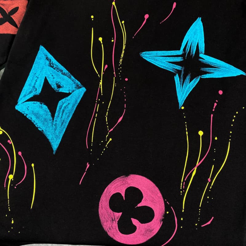 2025 Dopamine Color Graffiti T-Shirt