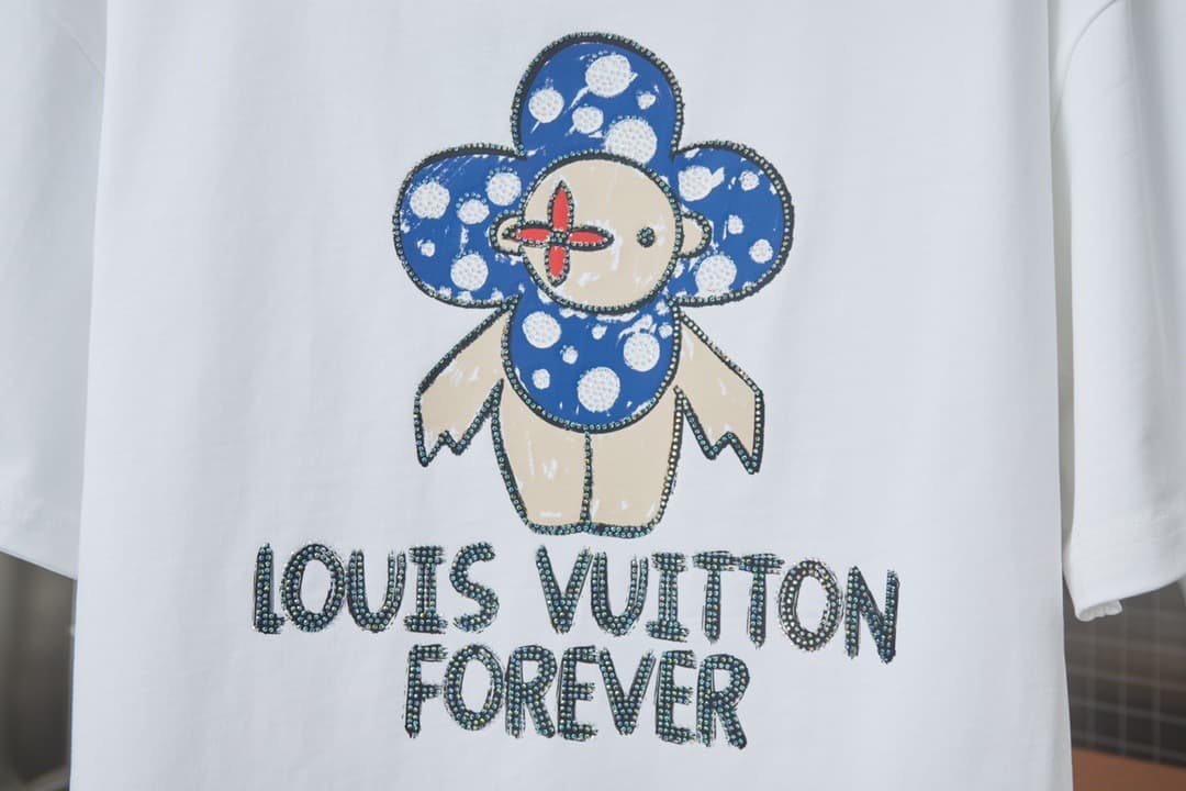 Classic Doll & Sunflower Rhinestone T-Shirt