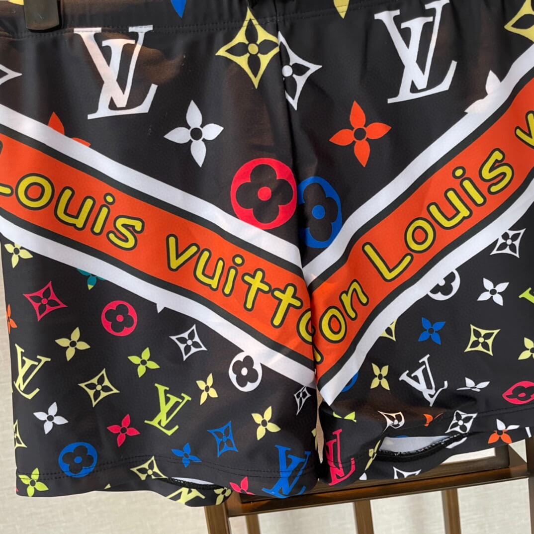 Colorful Jacquard Swim Trunks