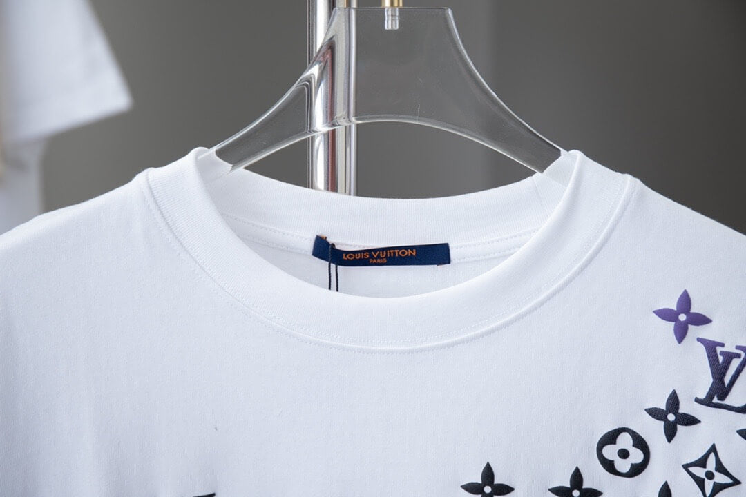 T-shirt imprimé dégradé presbyte