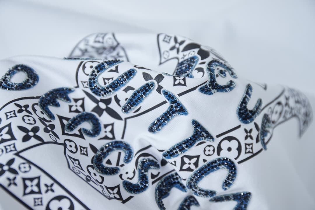 2025 New Style Letter Rhinestone T-shirt