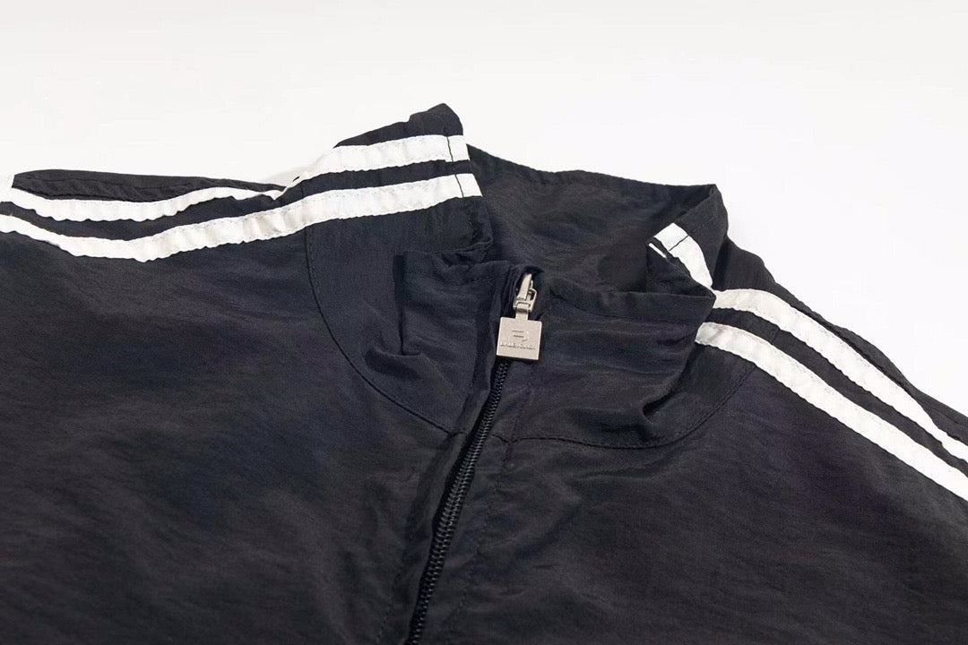 Colorblock Striped Jacket