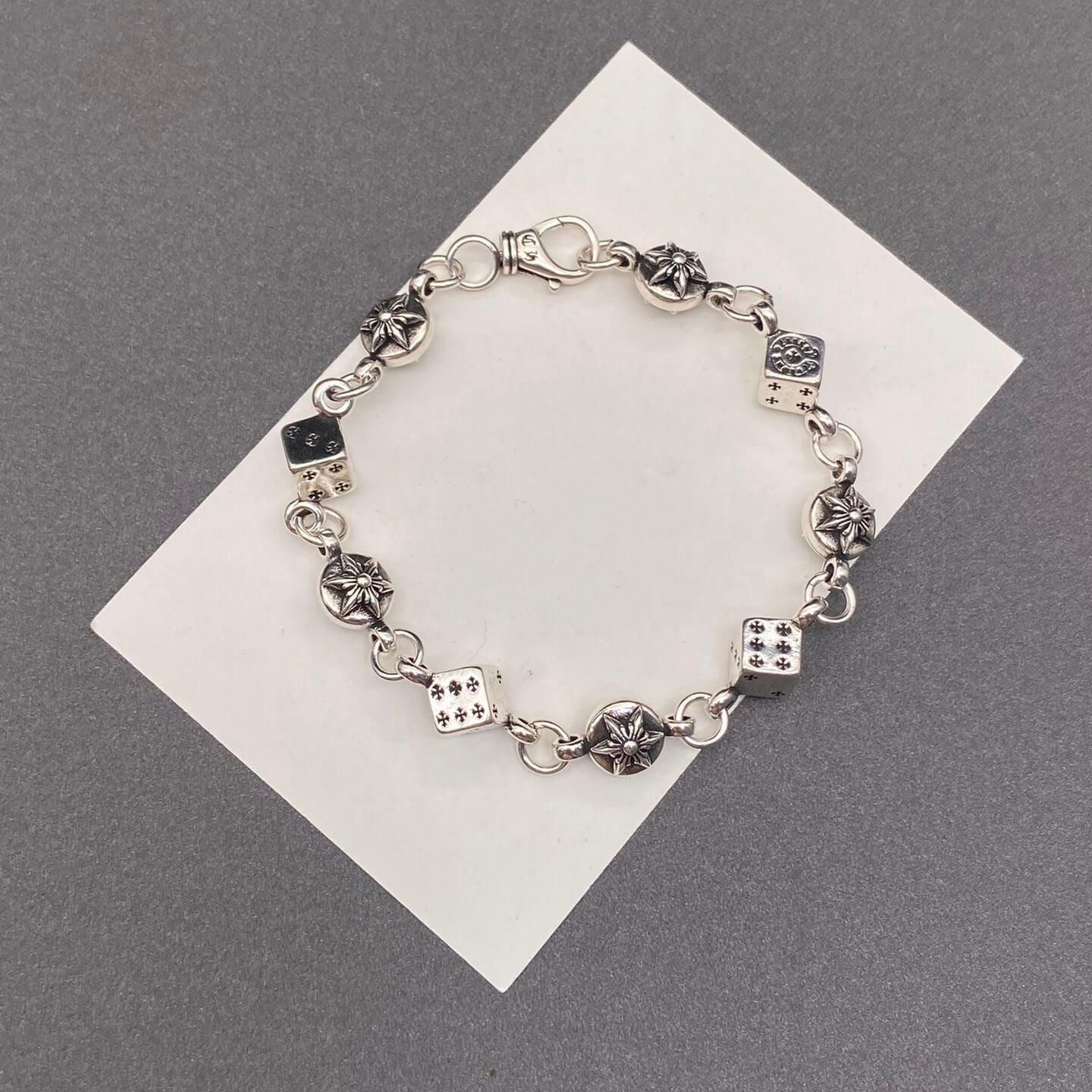 Trendy Dice Hexagram Bracelet