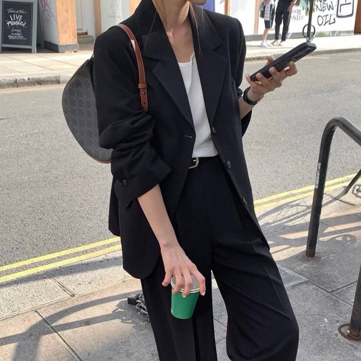 Sac hobo rétro classique à imprimé intégral